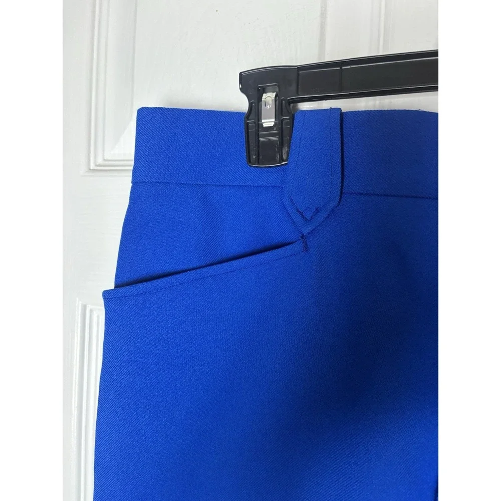 Vtg 70's MESQUITE NIVER Western Pants Mens 31x29 Blue‎ Pearl Snap Flare Cowboy
